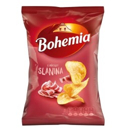 Bohemia Chips 130g - Slanina